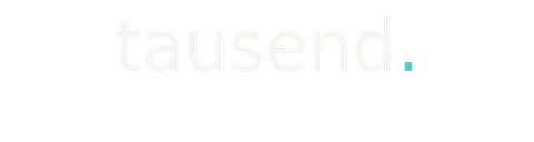 tausend. Logo